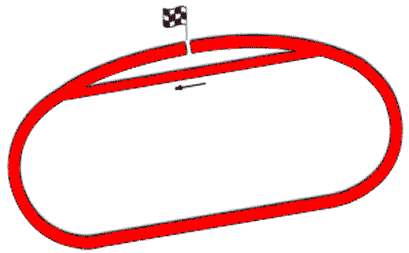Map of California Speedway